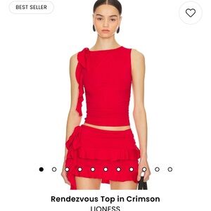 Rendezvous Lioness set top size SMALL & skirt size XSMALL